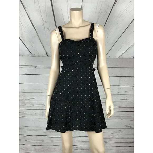 HEART SOUL Colorful Polka Dot Cotton Dress NWT L - Picture 11 of 15